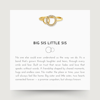 To My Sister - Forever Us Ring
