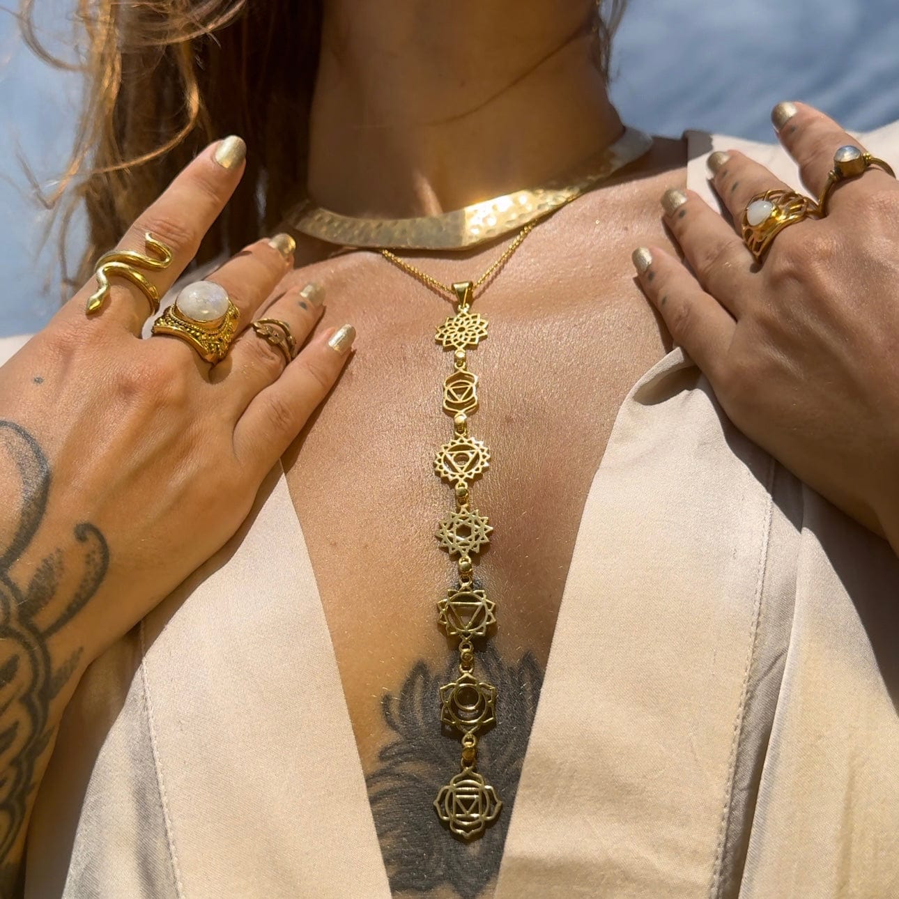 7 Chakras Necklace