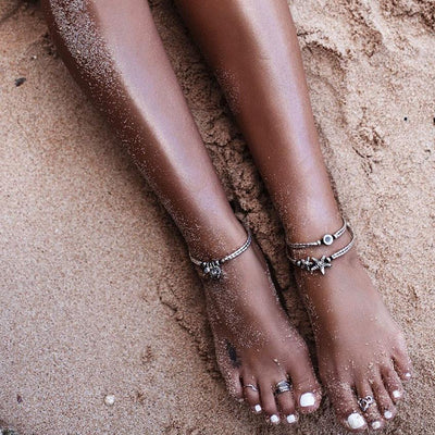 Boho Starfish Anklet