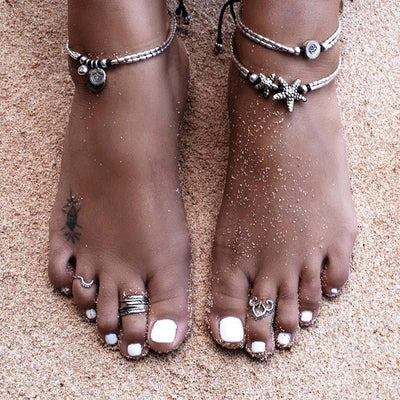 Boho Starfish Anklet
